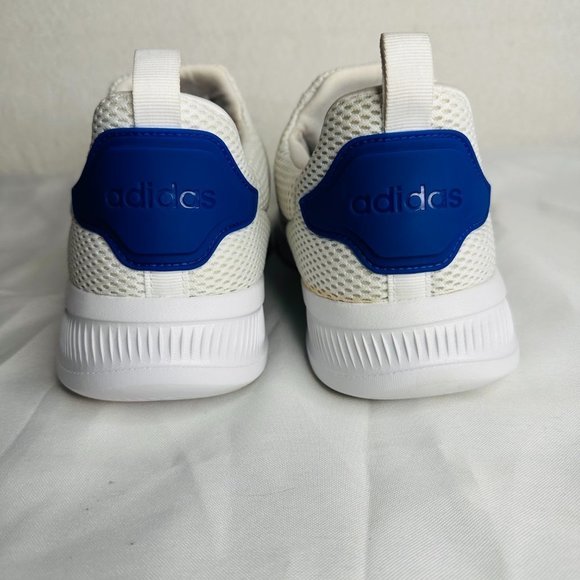 Adidas Mens Lite Racer Adapt 4.0 White Low Top Athletic Running Shoes Si… - Picture 7 of 9